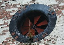 Extractor fan and peeling paint