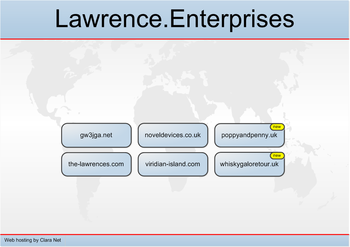 Lawrence.Enterprises homepage