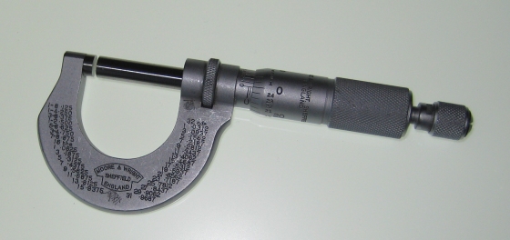 0-1 inch Vernier Micrometer