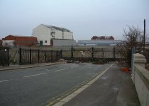 Trafford Park GEC site after demolition