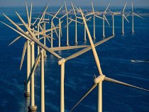 Wind turbines at sea